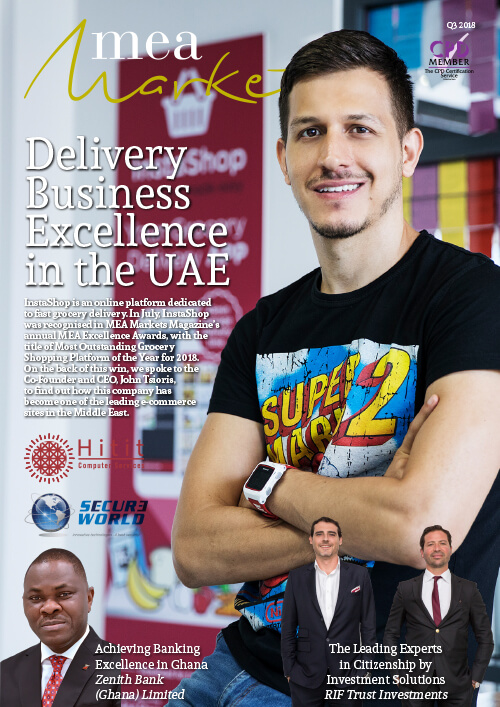 MEA Markets September 2018 - Magazine front cover