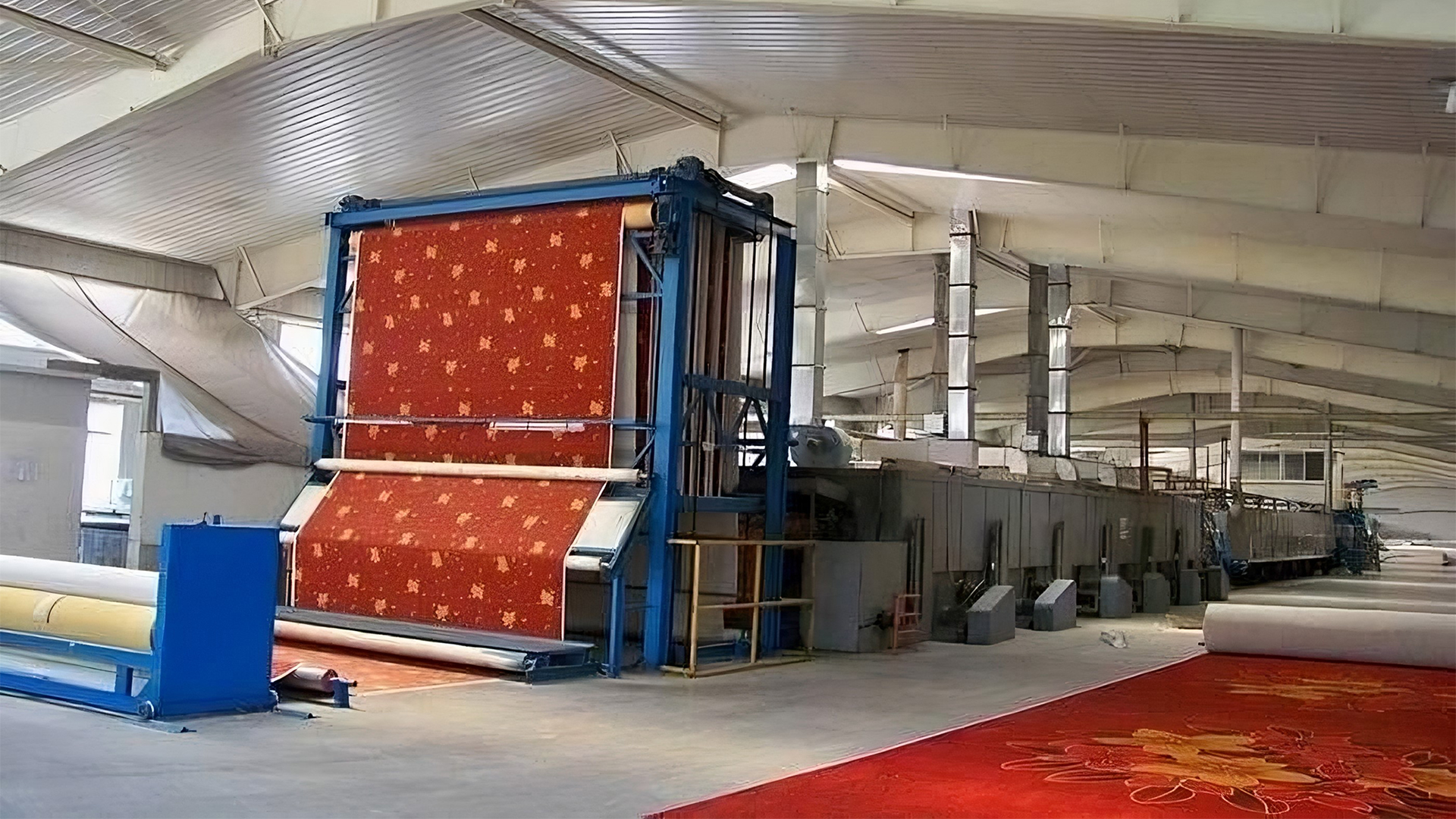 Carpet manufacturing operations at Nayyer Group